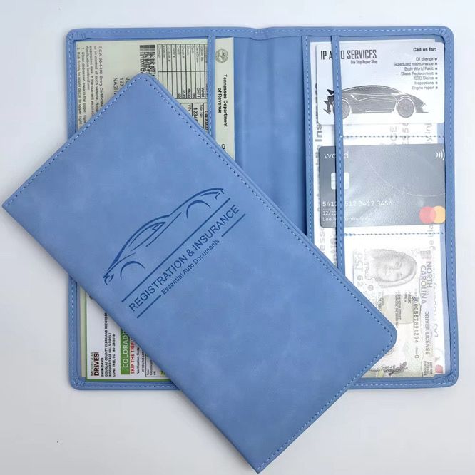 Pochet papier voiture