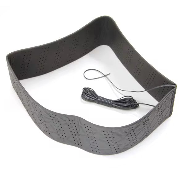 Housse de volant en cuir PVC a lacets